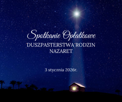 Spotkanie Opłatkowe DR Nazaret 2026r małe